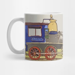 Train from Promontory Point National Historical Park in Utah Mug